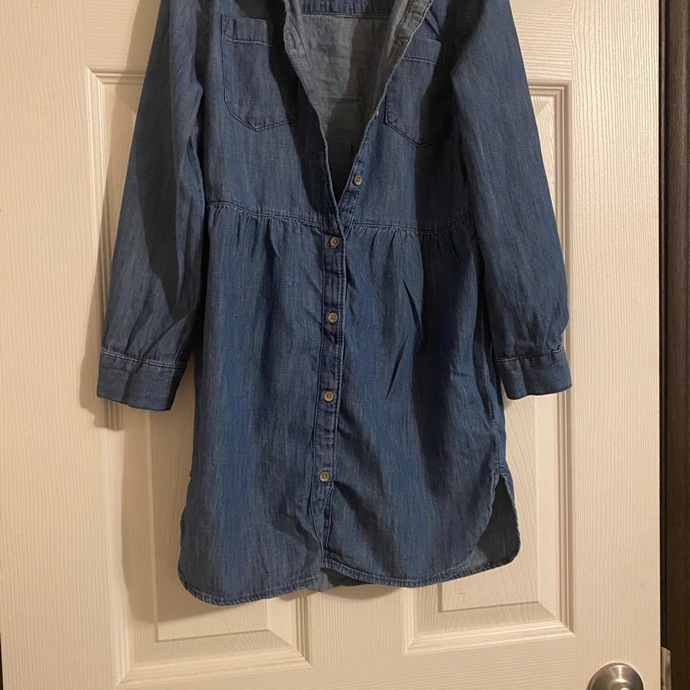 Blue denim Gap dress for girls